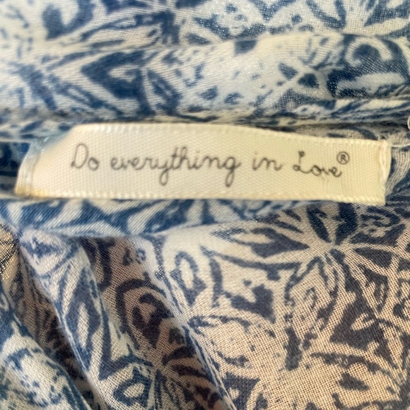 Do everything in love Anthropologie Multi Colored Kimono with Tassels - Picture 2 of 7